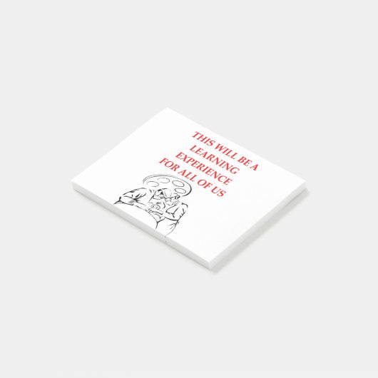 Doctor Joke Post-it® Notes (Schuin)