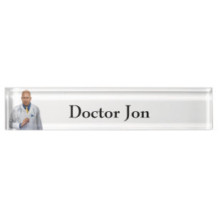 Doctor Jon-naamplaat Naambordje