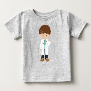 Doctor, lab Coat, Medicine, Cute Boy, Brown Hair