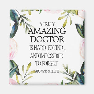 Doctor Leaving Gift Dank je wel Tot ziens Magneet