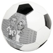 doctor love CARTOON COUPLE grey Voetbal (Drie kwart)