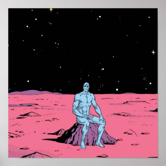 Doctor Manhattan Poster (Voorkant)