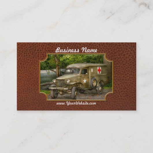 Doctor - MASH-eenheid Visitekaartje (Voorkant)