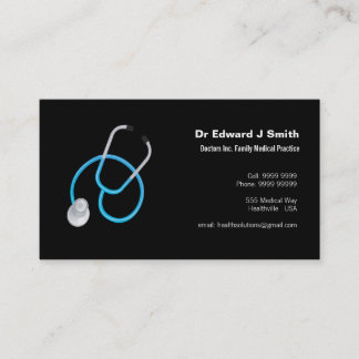 Doctor MD Sjabloon ontwerp medisch Visitekaartje