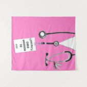 Doctor Medical School Afstuderen Banner Tapestry Wandkleed (Voorkant (horizontaal))