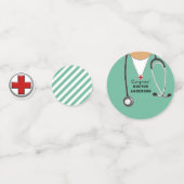 Doctor Medical School Afstuderen Confetti (Voorkanten)