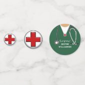 Doctor Medical School Afstuderen Confetti (Voorkanten)