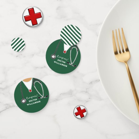 Doctor Medical School Afstuderen Confetti (Groep)