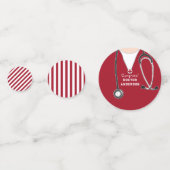 Doctor Medical School Afstuderen Confetti (Voorkanten)