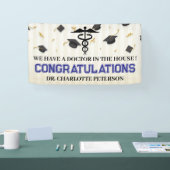 Doctor Medical School Afstuderen Spandoek (Beurs)