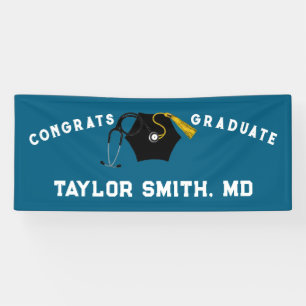 Doctor Medical School Afstuderen Spandoek
