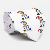 Doctor (met logo's) stropdas (Opgerold)