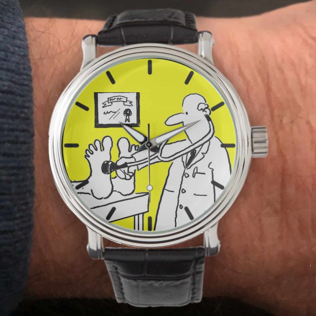 Doctor met Stethoscoop Horloge (Creator heeft geüpload)