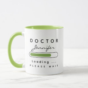DOCTOR [Name] Loading Green & White Mok