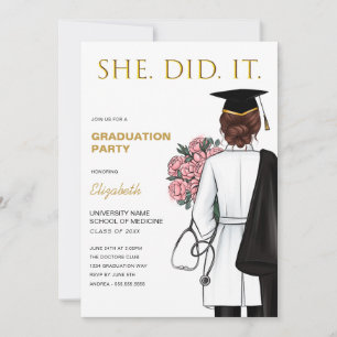 Doctor of Nurse Medisch Afstuderen Kaart