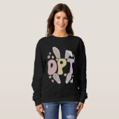 Doctor Of Physical Therapy Easter Bunny DPT Easter Trui (Voorkant volledig)