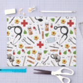 Doctor of verpleegkundige Gift Tissuepapier (Craft)