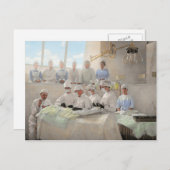 Doctor - Operationeel theater 1905 Briefkaart (Voorkant / Achterkant)