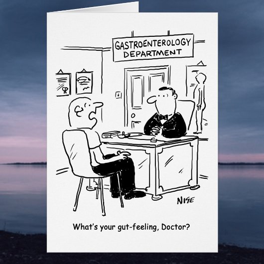 Doctor & Patient in Doctor's Surgery - Gut Feeling