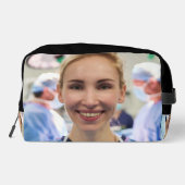 Doctor Photo Customize Personalize Toilettasje (Achterkant)