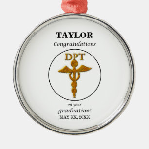 Doctor Physical Therapy Afstuderen Gefeliciteerd Metalen Ornament