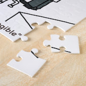 Doctor Practising Prescription Cartoon Legpuzzel (Zijkant)