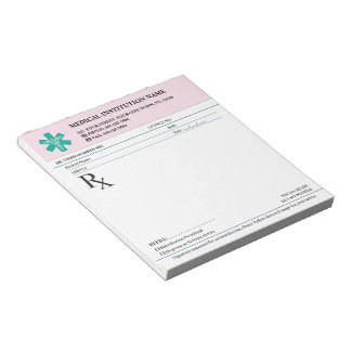 Doctor Prescription Medical RX Pad – Security Rose Notitieblok