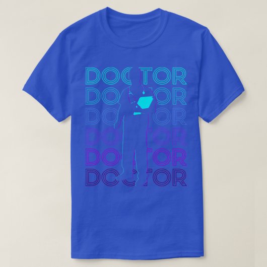 Doctor Retro Gift T-shirt (Design voorkant)