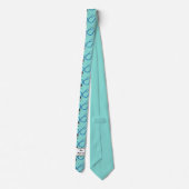 Doctor Stethoscope Pattern Medical Afstuderen Stropdas (Achterkant)