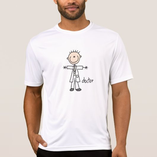 Doctor Stick Figuur T-shirt (Voorkant)