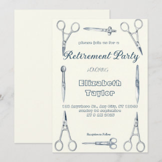Doctor  Surgeon nurse retirement invitation