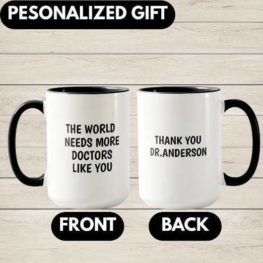 Doctor Thank you Gift, Personalized Doctor Mok