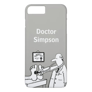 Doctor Theme Cartoon iPhone 8 Plus / 7 Plus Hoesje