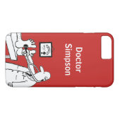 Doctor Theme Cartoon Case-Mate iPhone Case (Achterkant (Horizontaal))