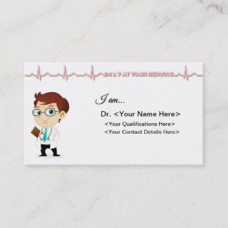 Doctor-Visitekaartje-Male Visitekaartje