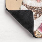 Doctor Weaselhoffer Ferret Mousepad Design Muismat (Hoek)