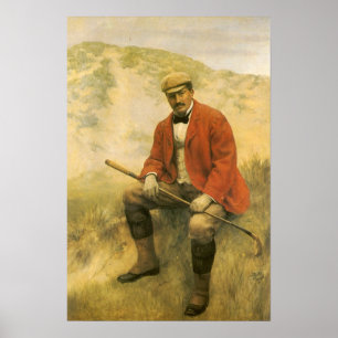 Doctor William Laidlaw Purves, portret van Collier Poster