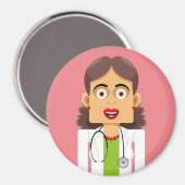 Doctora Magneet (Voorkant / Achterkant)