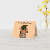 doctoraat Afstuderen Kaart (Gele Bloem)