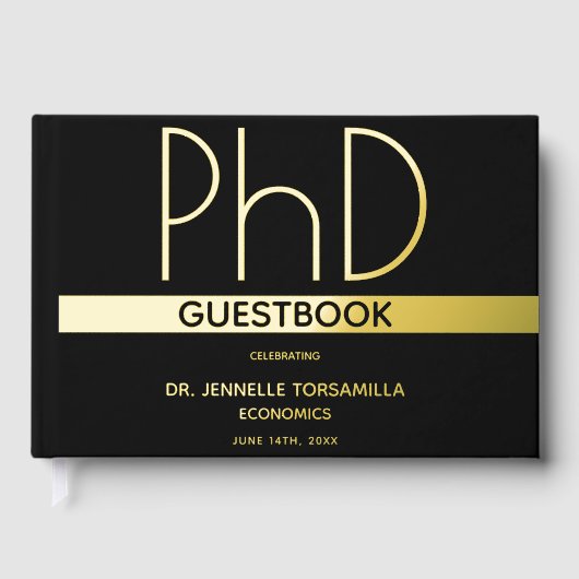 Doctorat Black Gold Foil (Recto)