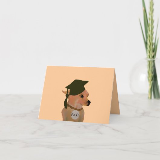 Doctorat Carte Grad (Devant)