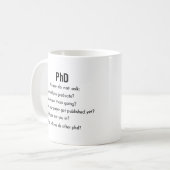 Doctorat Mug S'il vous plaît ne demandez pas de ca (Devant gauche)