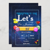 Doctor's birthday Kaart (Voorkant / Achterkant)