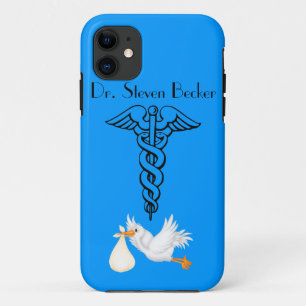 DOCTORS NAMEI telefoon 5 Hoesje CADUCEUS
