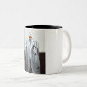 Doctor's Pride: Witte jas en stethoscoop Mok (Voorkant rechts)