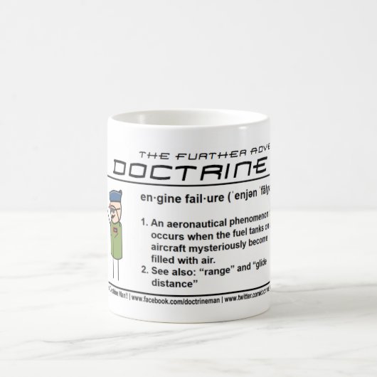 Doctrine-Man "Motorstoring" koffie-Mok Koffiemok (Center)