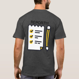 Document en rapport!!! t-shirt