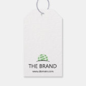 Document Hang Label met QR-Code voor Producten Cadeaulabel (Achterkant)