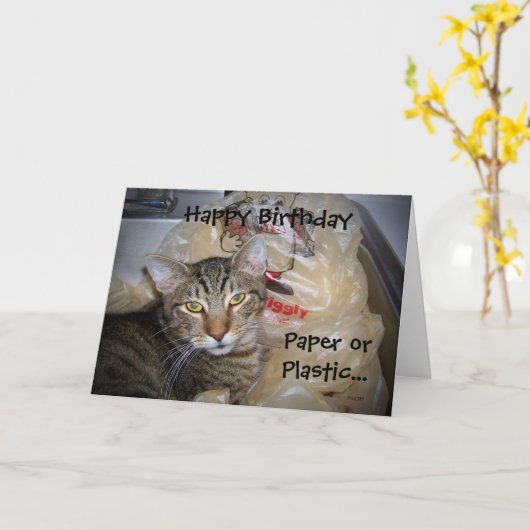 Document of Plastic Kaart (Gele Bloem)