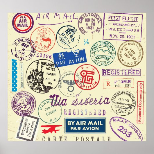 document: Stempel Set Collectie. Poster (Voorkant)